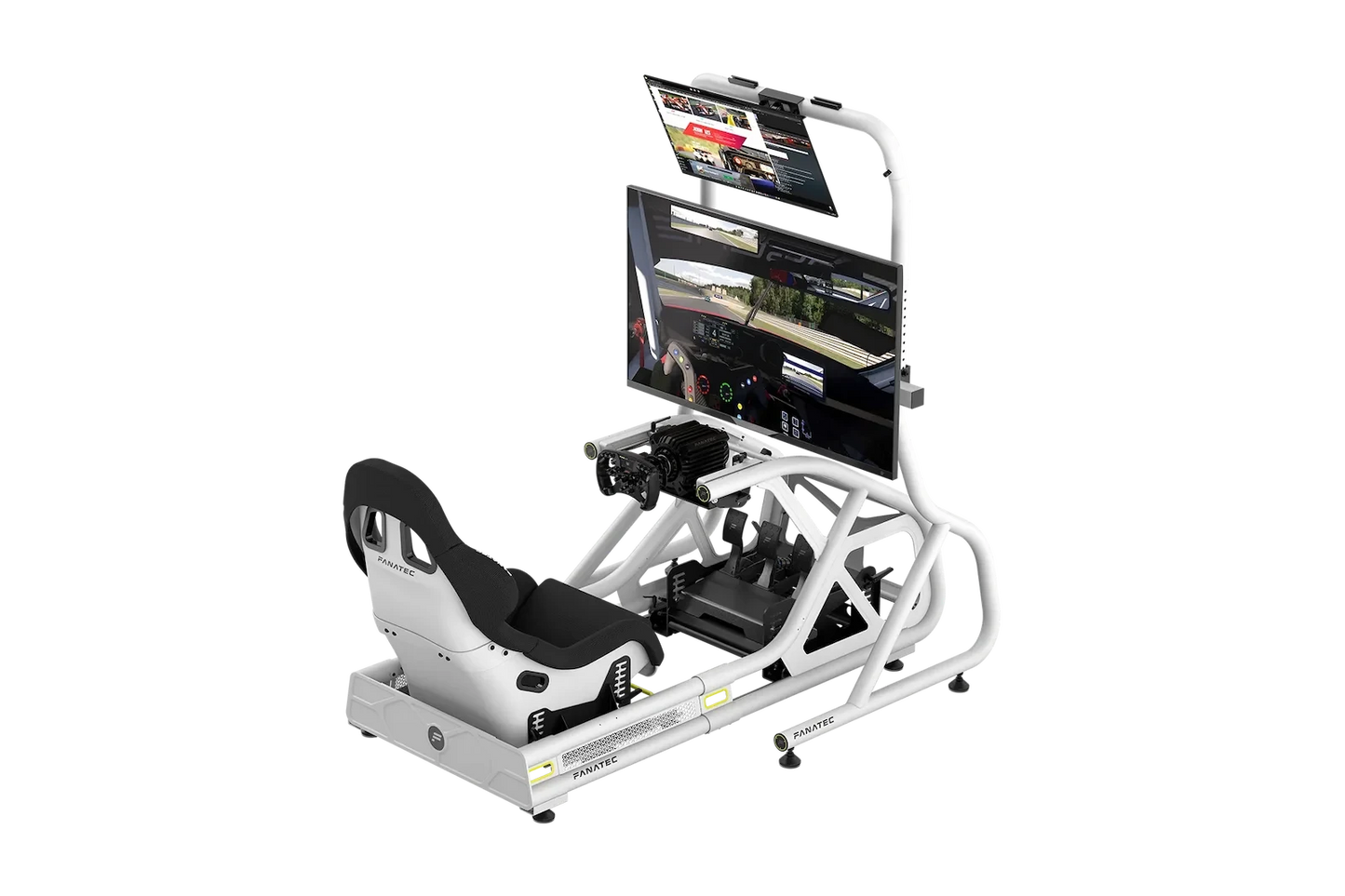 Fanatec ClubSport Cockpit Monitor Stand, CRD-9060002-WW (White)