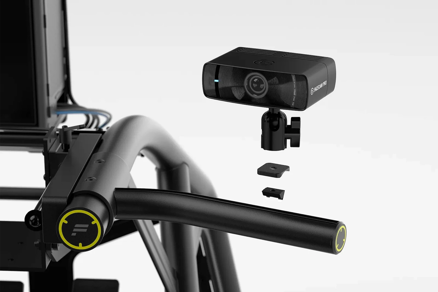 Fanatec ClubSport Cockpit Upper Accessory Mount, Black CRD-9900003-WW