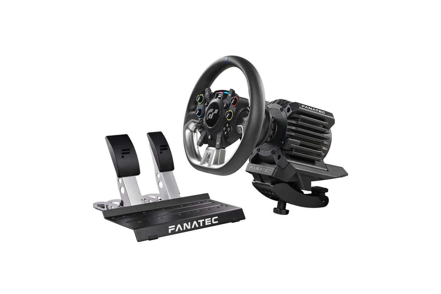 Fanatec Gran Turismo DD Pro Bundle with Wheel & Pedal (5 NM) (DD+SW+P) + QR2 CRD-9020007-EU