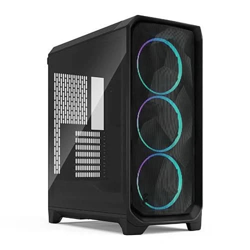 Fractal Design Meshify 3 RGB TG Light Tint E-ATX Mid Tower Cabinet