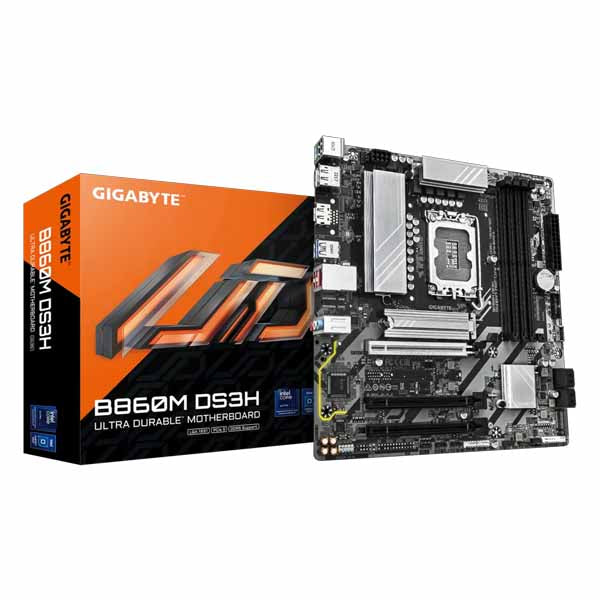 GIGABYTE B860M DS3H LGA 1851 MICRO-ATX MOTHERBOARD