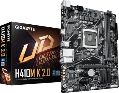 GIGABYTE H410M-K 2.0 DDR4 Micro ATX Motherboard