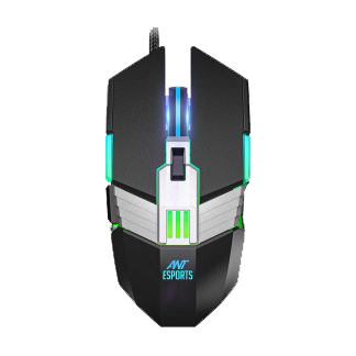 ANT ESPORTS GM90 WIRED GAMING MOUSE - BLACK