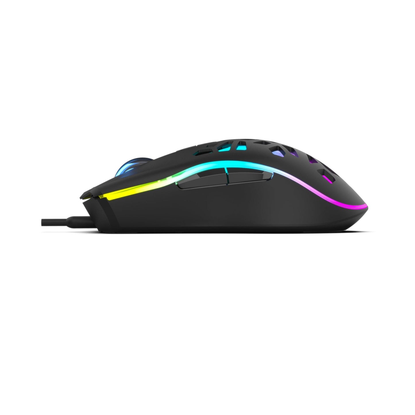ANT ESPORTS GM80 WIRED OPTICAL GAMING MOUSE - BLACK