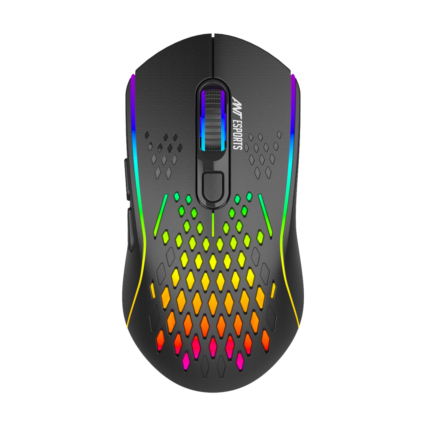 ANT ESPORTS GM700 RGB WIRELESS GAMING MOUSE - BLACK