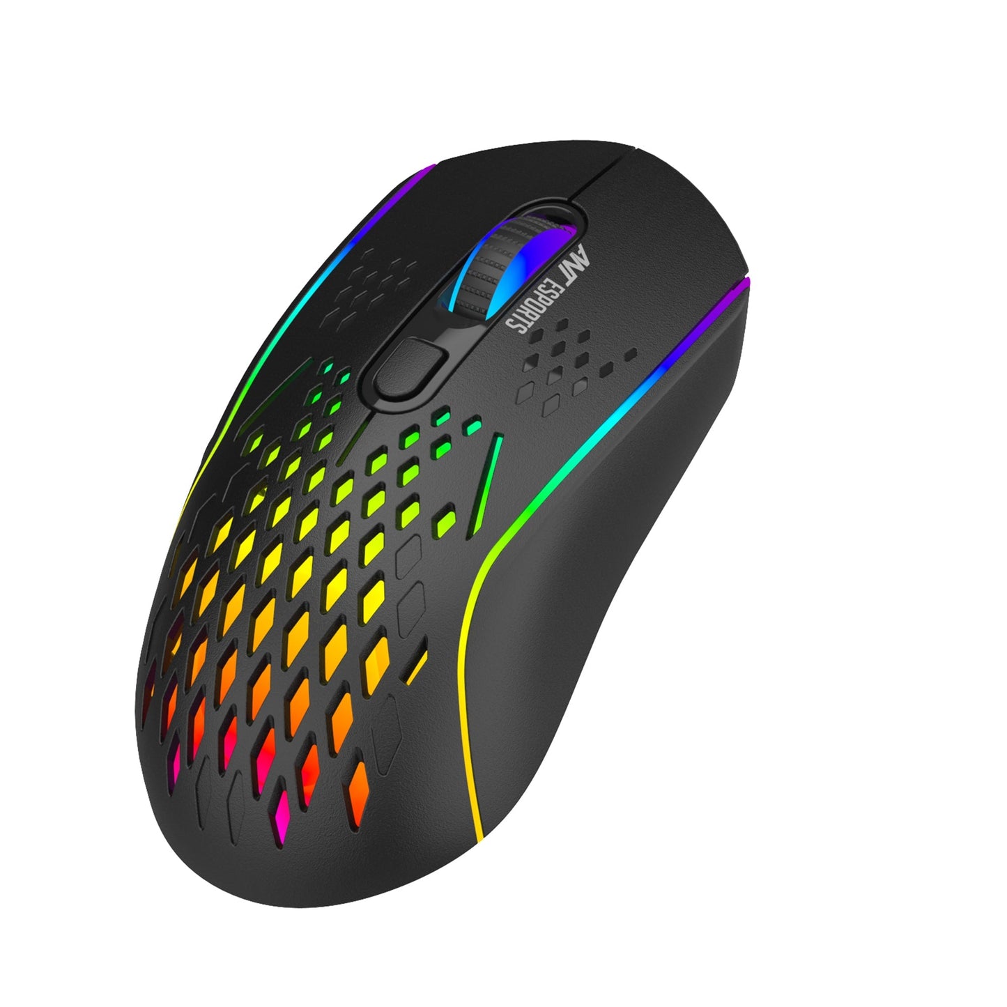 ANT ESPORTS GM700 RGB WIRELESS GAMING MOUSE - BLACK