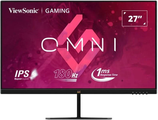 VIEWSONIC GAMING VX2779-HD-PRO 68.58 CM (27") FHD SUPERCLEAR IPS PANEL MONITOR | 1MS| 180HZ | HDR10 | FREE SYNC| SRGB 104% | EYE CARE |HDMI| DP PORT | WIDE VIEW ANGLE