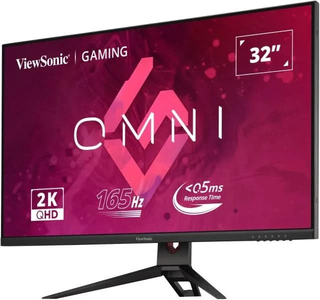 VIEWSONIC VX3219-2K-PRO-2 81.28 CM (32") QHD 2560X1440 IPS MONITOR | 165HZ | 0.5 MS RESPONSE TIME | DCI-P3 95%| SRGB 137% | 2- HDMI | 1 DP | FLICKER-FREE | EYE PROTECH | BLUE LIGHT FILTER