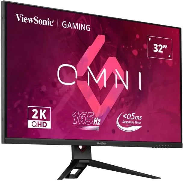 VIEWSONIC VX3219-2K-PRO-2 81.28 CM (32") QHD 2560X1440 IPS MONITOR | 165HZ | 0.5 MS RESPONSE TIME | DCI-P3 95%| SRGB 137% | 2- HDMI | 1 DP | FLICKER-FREE | EYE PROTECH | BLUE LIGHT FILTER