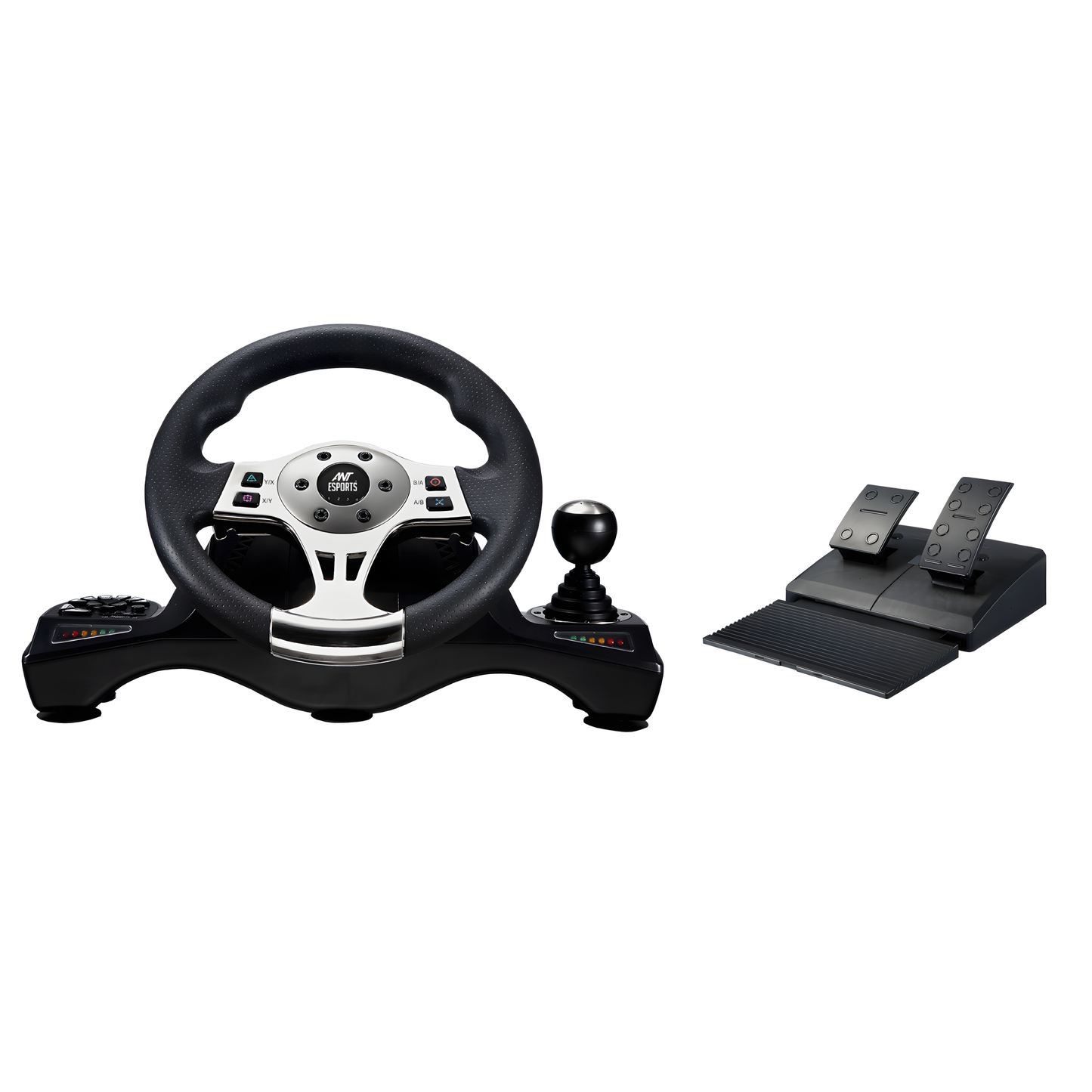 ANT ESPORTS GW190 CORSA RACING WHEEL WITH PEDAL (BLACK)