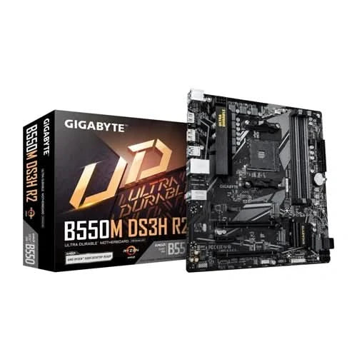 Gigabyte GA B550M DS3H R2 AMD Motherboard AM4 DDR4 Micro ATX
