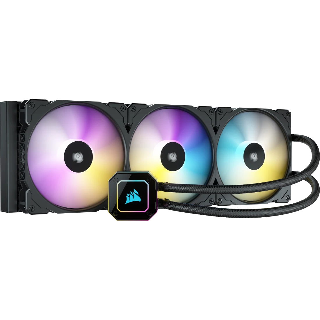 CORSAIR ICUE H170I 420MM ELITE CAPELLIX LCD AIO LIQUID COOLER CW-9060055-WW