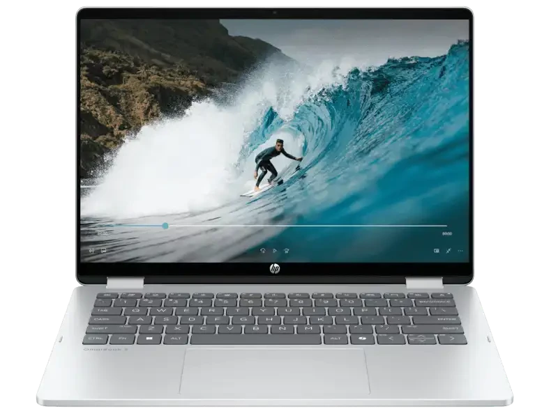 HP OmniBook 5 14-FP0141TU 14 Inch WUXGA Touch Laptop, Intel Core 5 120U, 16GB RAM, 512GB SSD, Windows 11 Home, Microsoft Office 2024, Silver