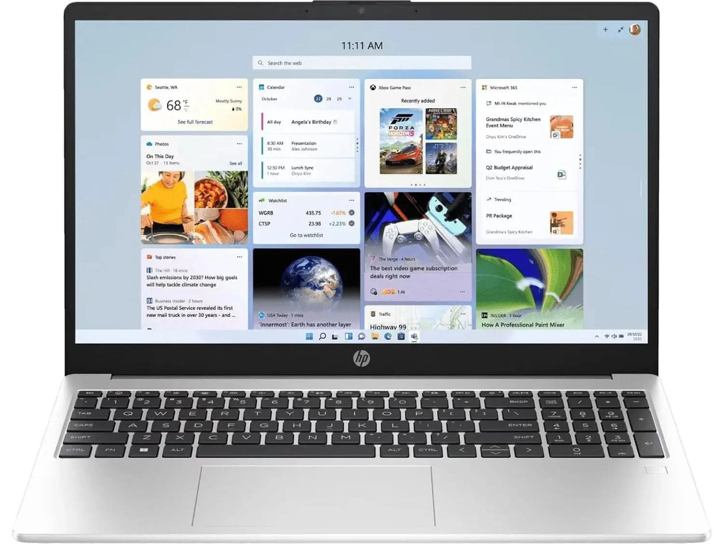 HP 15 255R G10, AMD Ryzen 5 7535U Hexa Core (6 Core, 12 Threads, 2.9 to Max 4.3 Ghz), 8 GB, 512 GB SSD, AMD Radeon Graphics, DOS Matt Silver Laptop