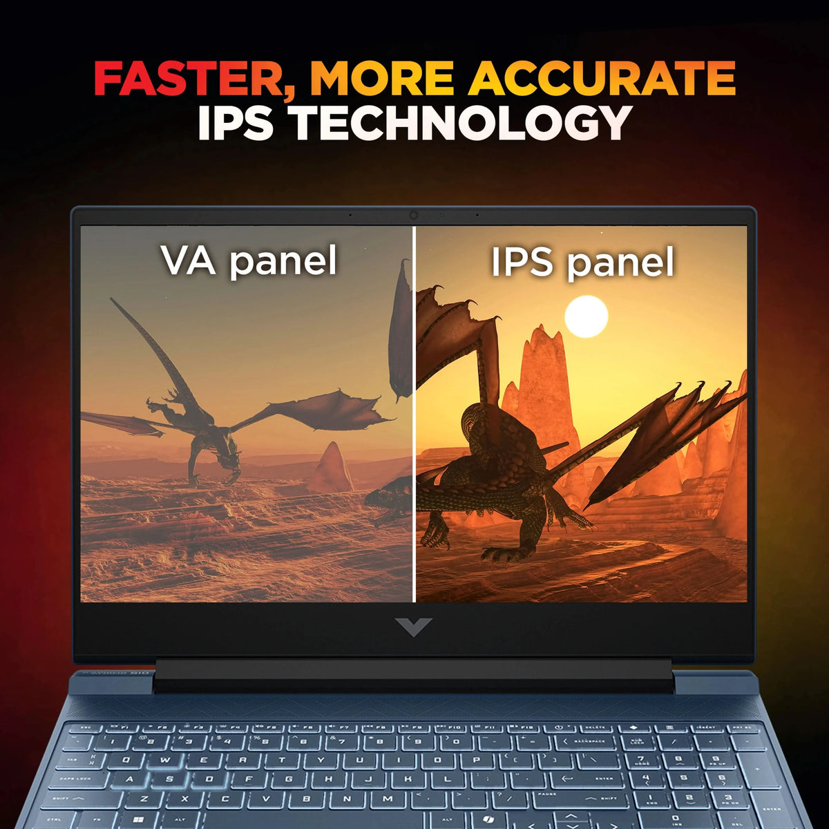 HP Victus (i5 14th Gen) Intel Core 5 210 H - (24 GB/512 GB SSD/Windows 11 Home/6 GB Graphics/NVIDIA GeForce RTX 3050) 15-fa2556TX Gaming Laptop (15.6 inch, Performance Blue, 2.29 kg, With MS Office)