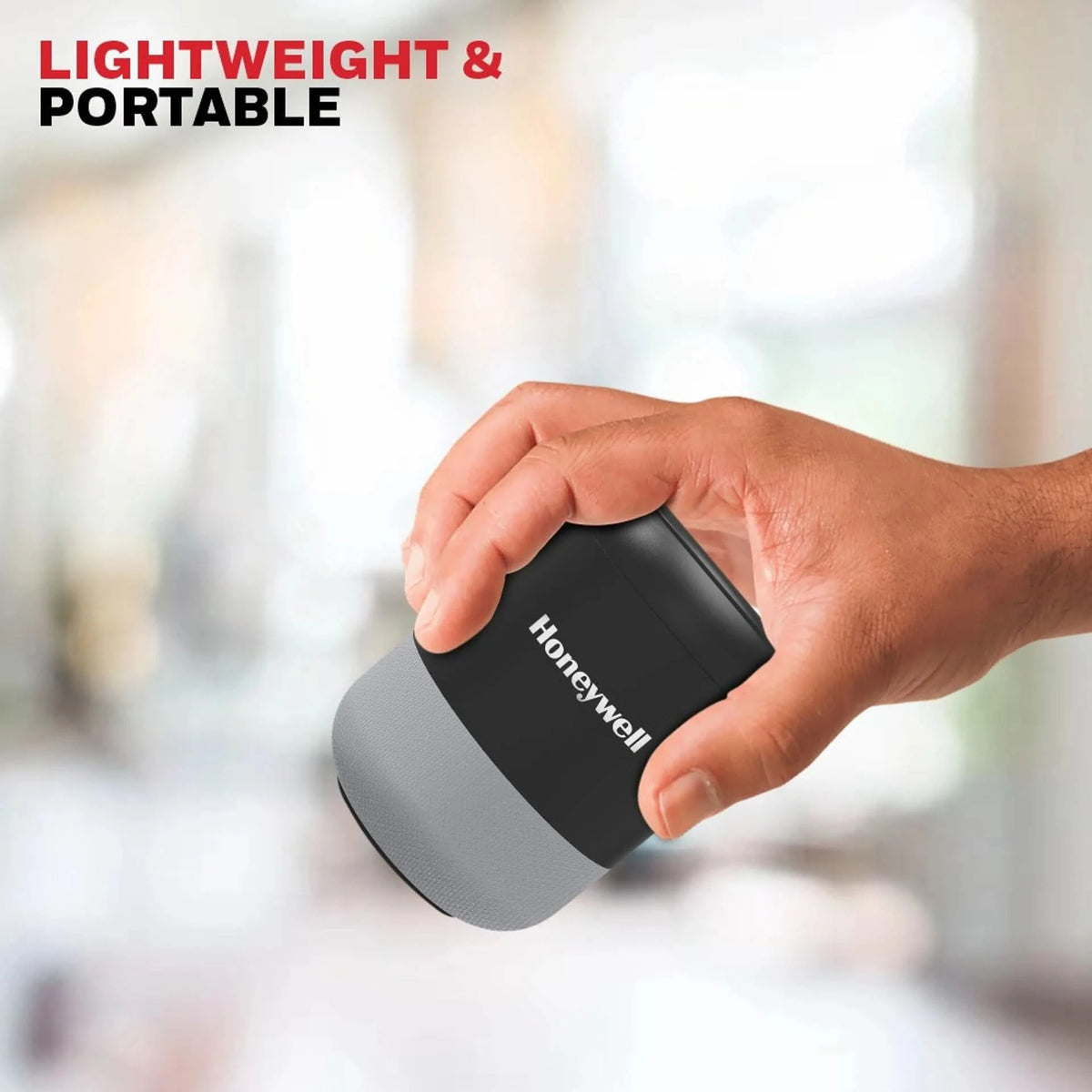 Honeywell Trueno U100 Bluetooth Speaker Duo 5 W Bluetooth Home Audio Speaker (Grey, Stereo Channel)