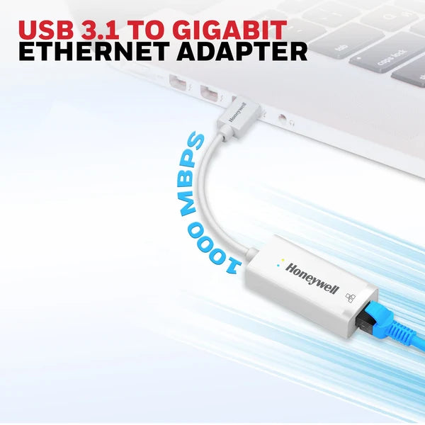 Honeywell USB 3.1 to Gigabit Ethernet Adapter