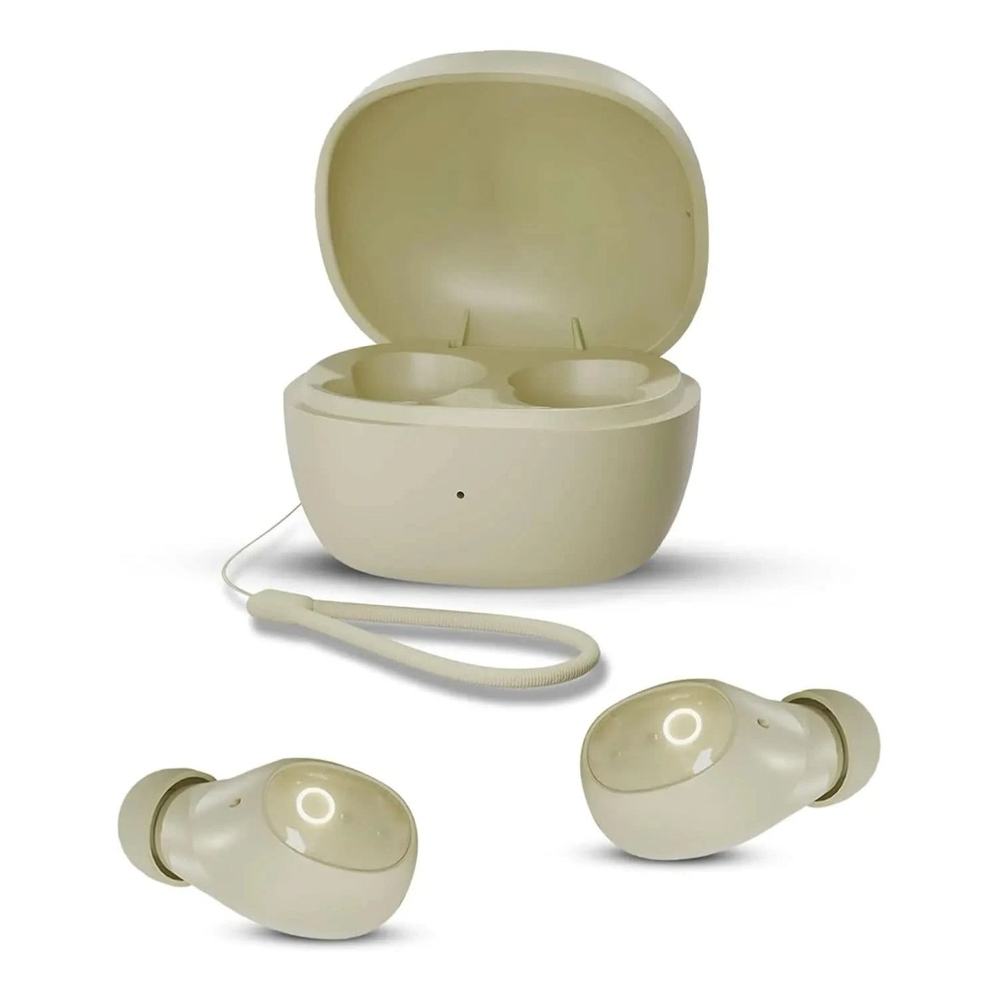 Honeywell Moxie V1500 Bluetooth TWS Earbuds with 48H Playtime, Type C Fast Charging, IPX4 Water Resistant, Bluetooth V5.4, 8mm*2 Drivers, Touch Controls, Voice Assistant, Noise Cancelling Yellow
