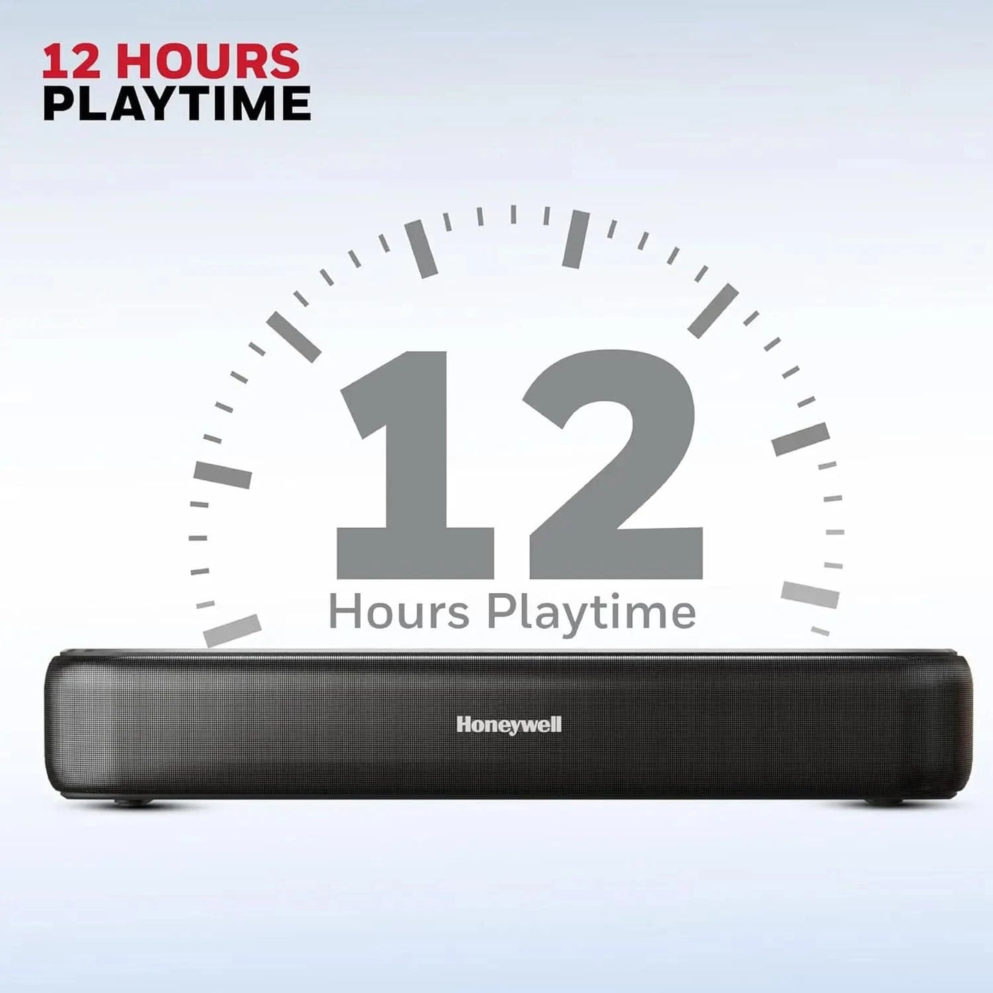 Honeywell Moxie V3000 Soundbar | 30W Wireless Stereo Sound, Deep Bass, Bluetooth v5.3+EDR, 12-Hour Playtime, Dual 57mm Drivers, AUX & USB Input