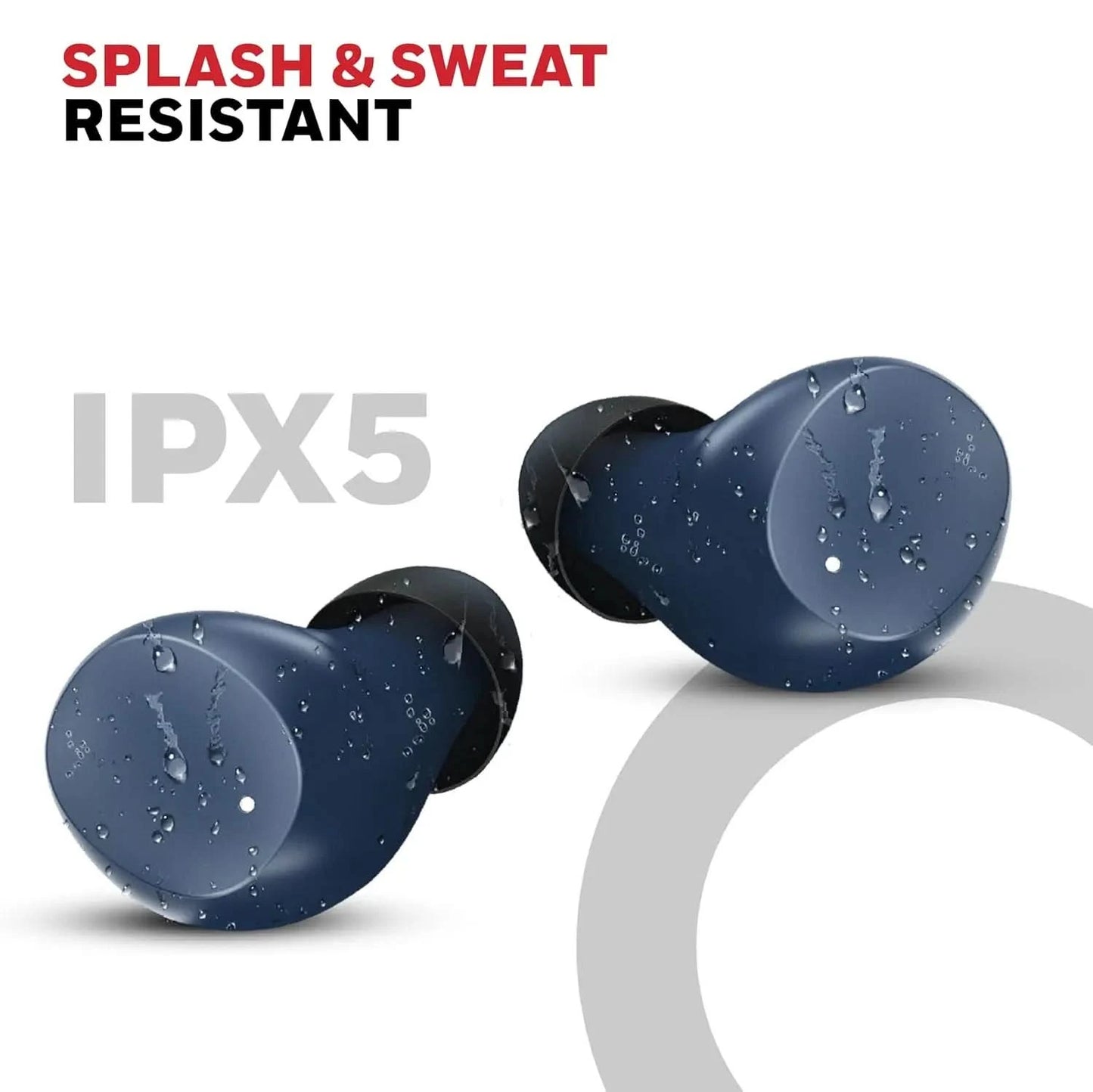 Honeywell New Launched Suono P2200 Bluetooth v5.4 TWS Earbuds, ENC with 2 Mics for HD Calling, 54H Battery Life, Stereo Sound, Deep Bass, IPX5, 40ms Low Latency Gaming Mode Blue