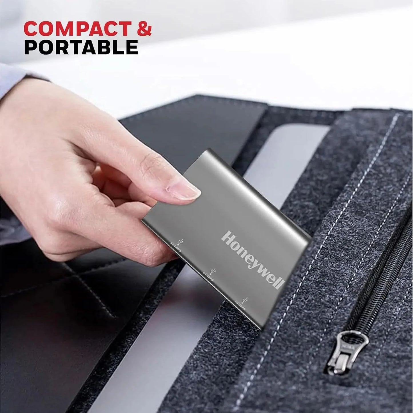 Honeywell Newly Launched Momentum Type C to 4xUSB C 3.2 Gen 2 Port Type C Hub, 10 Gbps Transmission Speed, 30 cms, Premium Metallic Finish, Compatible with All Type C Port Devices
