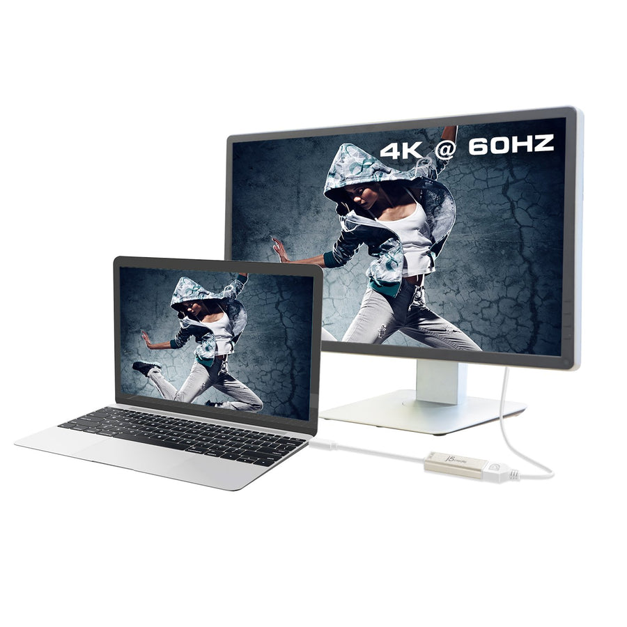 J5CREATE USB TYPE-C TO 4K DISPLAYPORT ADAPTER