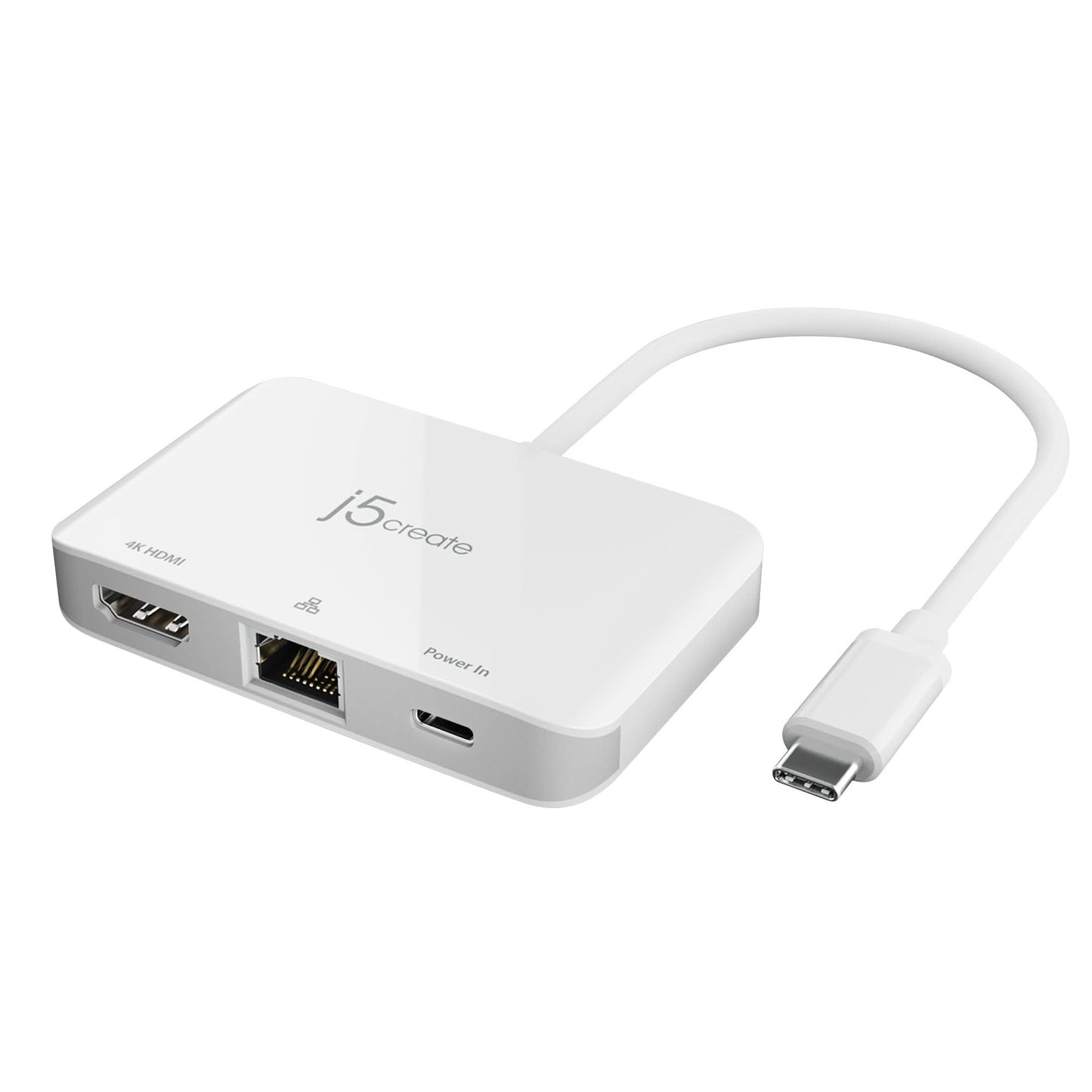 J5CREATE USB-C TO 4K HDMI ETHERNET ADAPTER