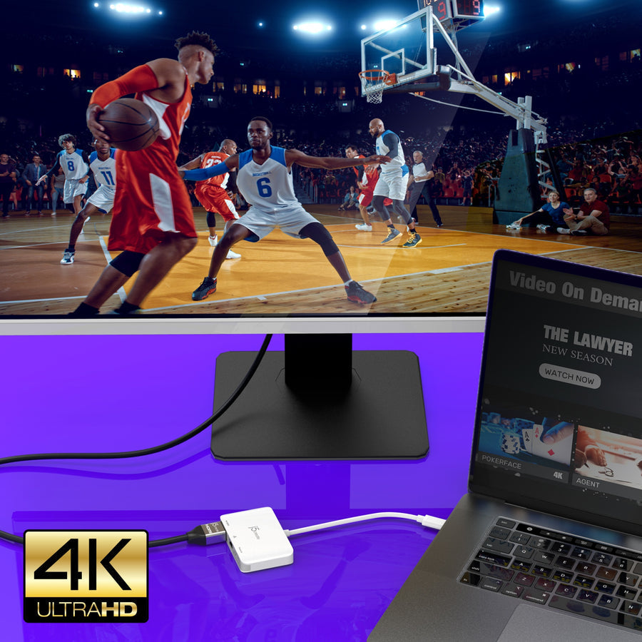 J5CREATE USB-C TO 4K HDMI ETHERNET ADAPTER