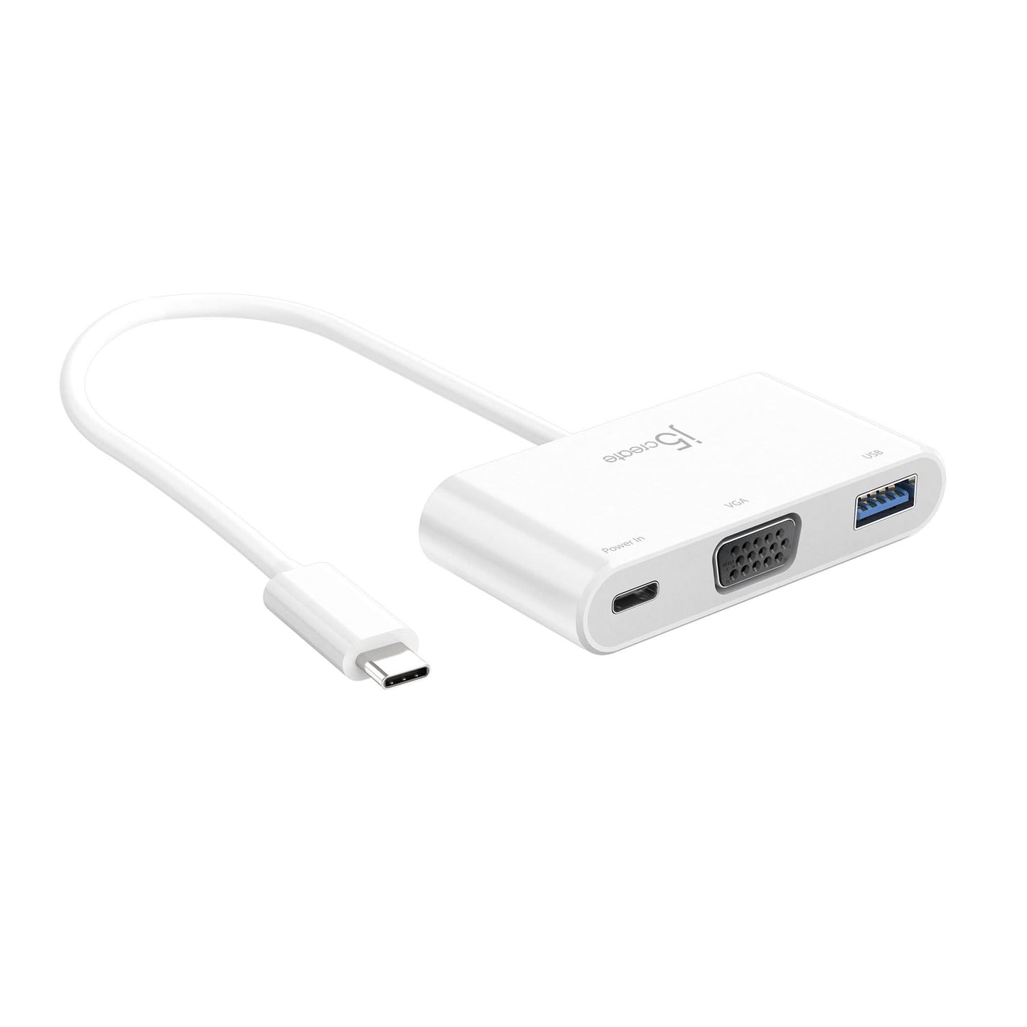 J5CREATE USB-C TO VGA & USB 3.0 WITH POWER DELIVERY