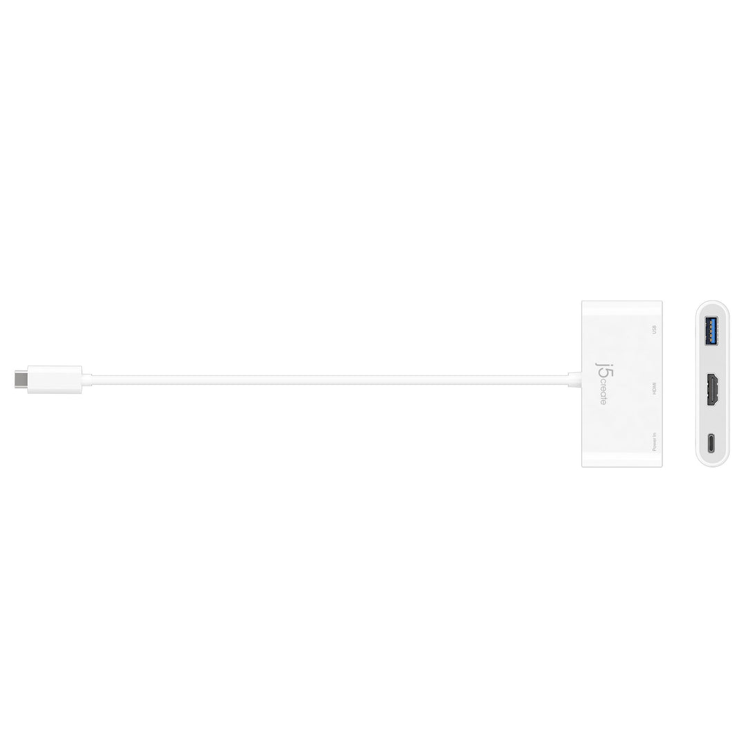 J5CREATE USB TYPE-C TO HDMI & USB 3.0 WITH POWER DELIVERY
