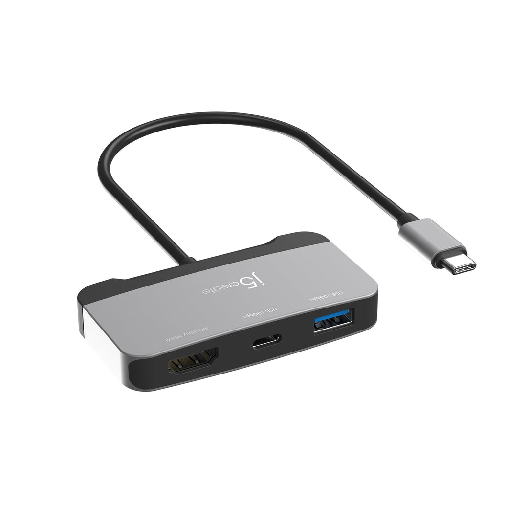 J5CREATE USB-C TO HDMI 4K144HZ & 2 X USB 3.2 WITH POWER DELIVERY 100W