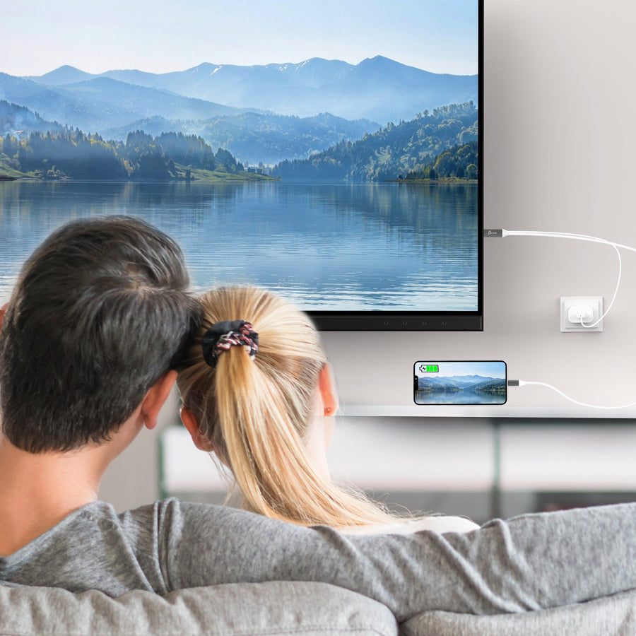 J5CREATE USB-C TO 4K HDMI CABLEWITH USB TYPE-A 5V PASS-THROUGH