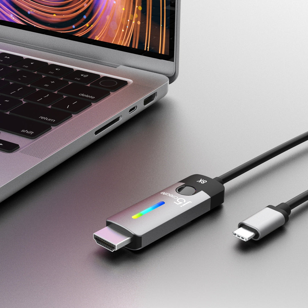 J5CREATE USB-C TO HDMI 2.1 8K CABLE