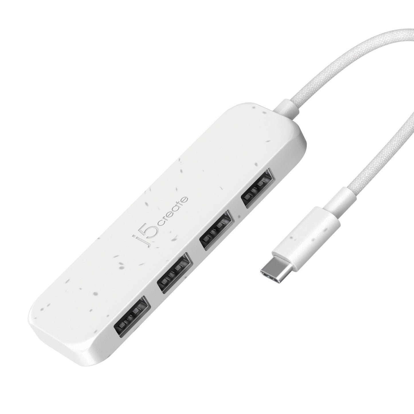 J5CREATE ECO-FRIENDLY USB-C TO 4-PORT TYPE-A GEN 2 HUB