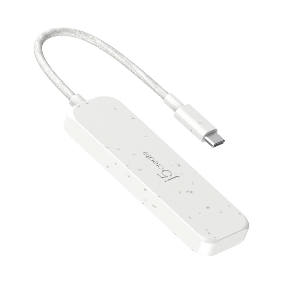 J5CREATE ECO-FRIENDLY USB-C to 4-Port Type-C & Type-A Gen 2 Hub