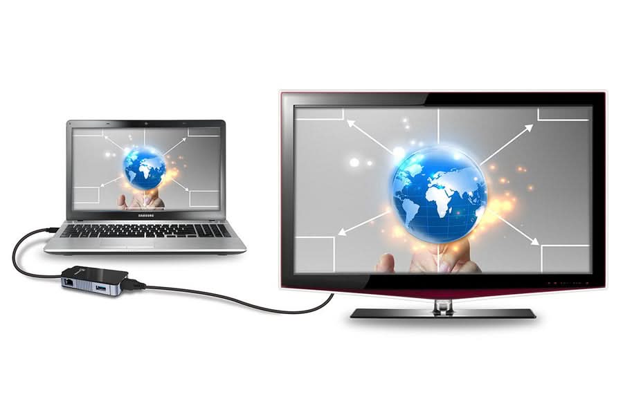 J5CREATE USB 3.0 Multi-Adapter VGA & Gigabit Ethernet