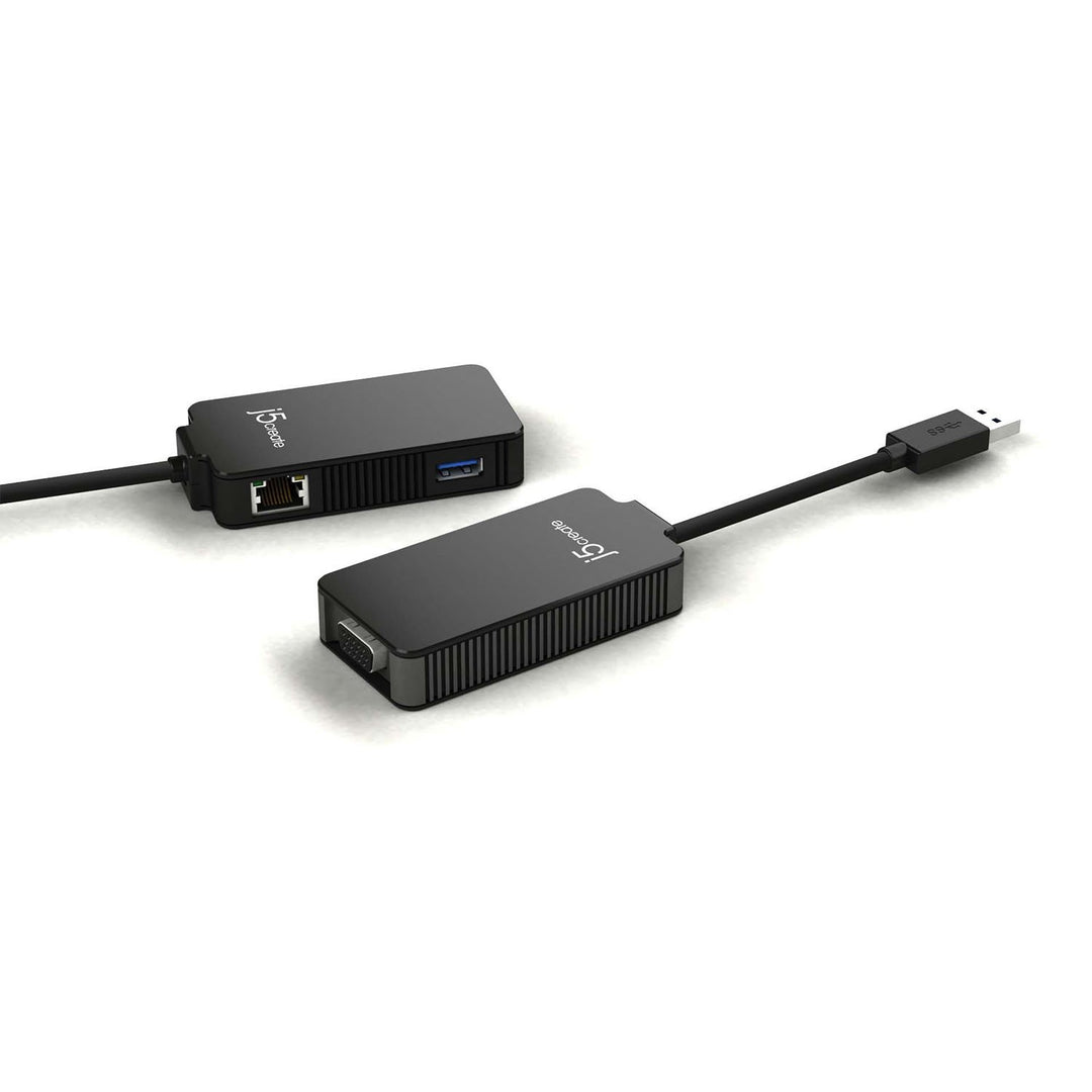 J5CREATE USB 3.0 MULTI-ADAPTER VGA & GIGABIT ETHERNET