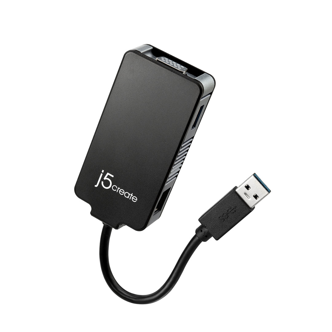 J5CREATE USB 3.0 MULTI-ADAPTER VGA & GIGABIT ETHERNET