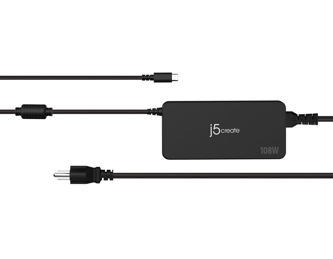 J5CREATE 108W 3-PORT PD USB-C SUPER CHARGER