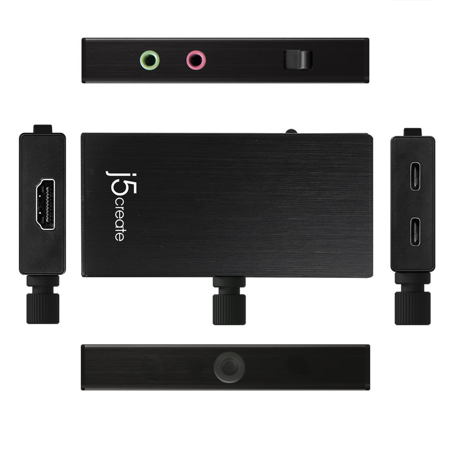 J5CREATE LIVE CAPTURE ADAPTER HDMI TO USB-C WITH POWER DELIVERY