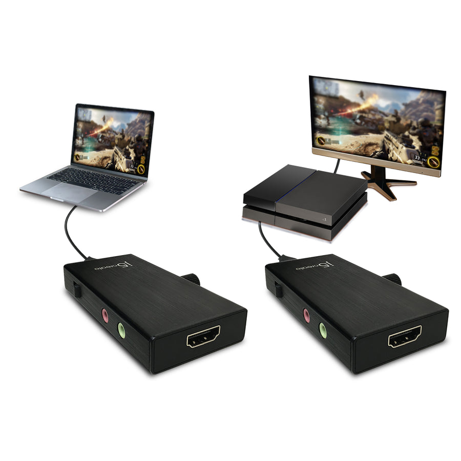 J5CREATE LIVE CAPTURE ADAPTER HDMI TO USB-C WITH POWER DELIVERY