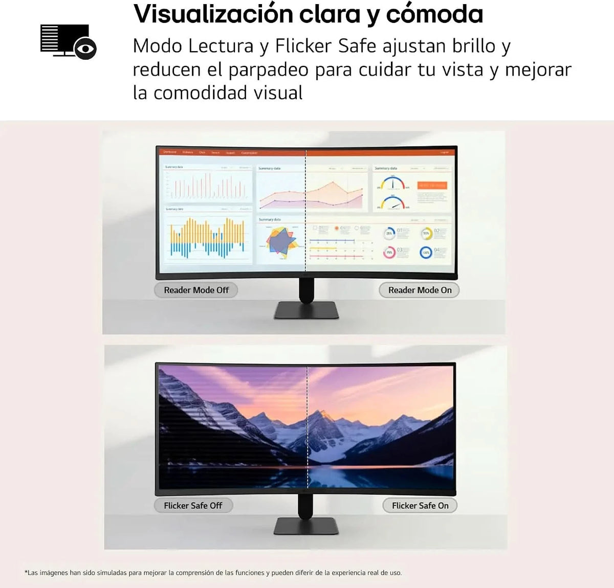LG 34U601B-B UltraWide Monitor, 34" VA Display, WQHD Resolution, 120Hz Refresh Rate Black