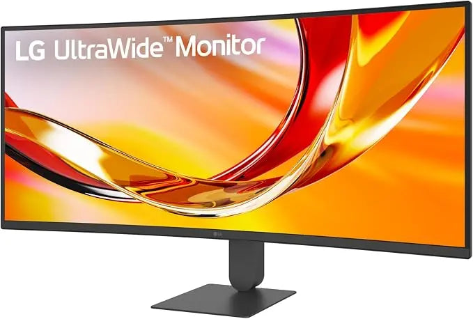 LG 34U640B-B 34-inch UltraWide WQHD 144Hz FreeSync Premium Curved Monitor