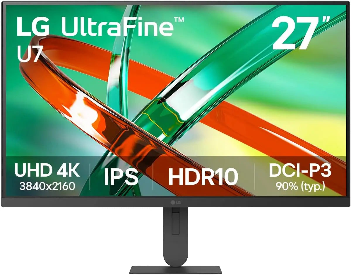 LG UltraFine™ U7 27U710B-B Monitor | 27 inch UHD 4K IPS, Black