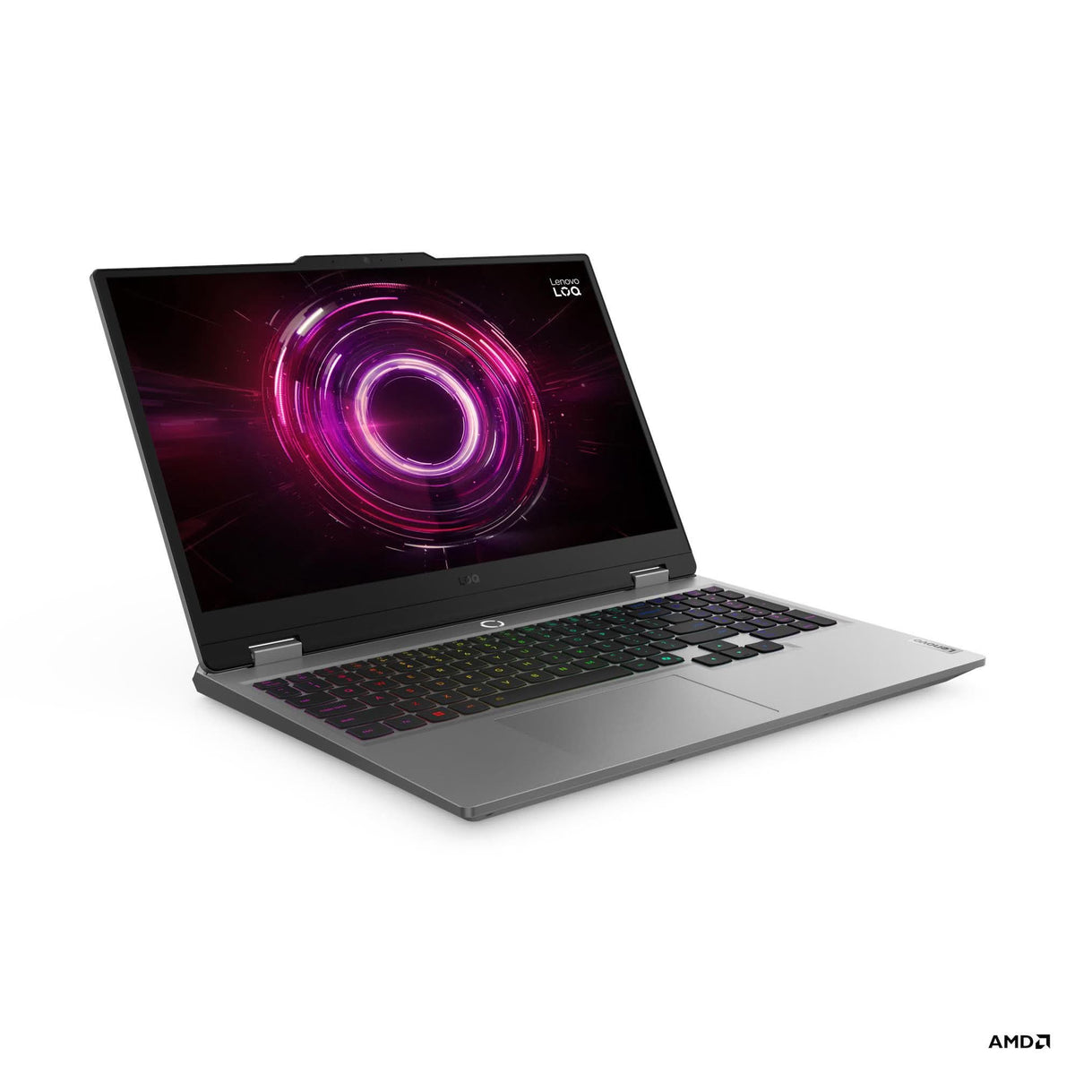 Lenovo LOQ , AMD Ryzen 7 250, 16GB DDR5 RAM, 512GB SSD, GeForce RTX 5060 8GB GDDR7, 15.6 inch, FHD,Windows 11 Home, MS Office Home 2024, Grey, 1 year Warranty, 83JG00H1IN