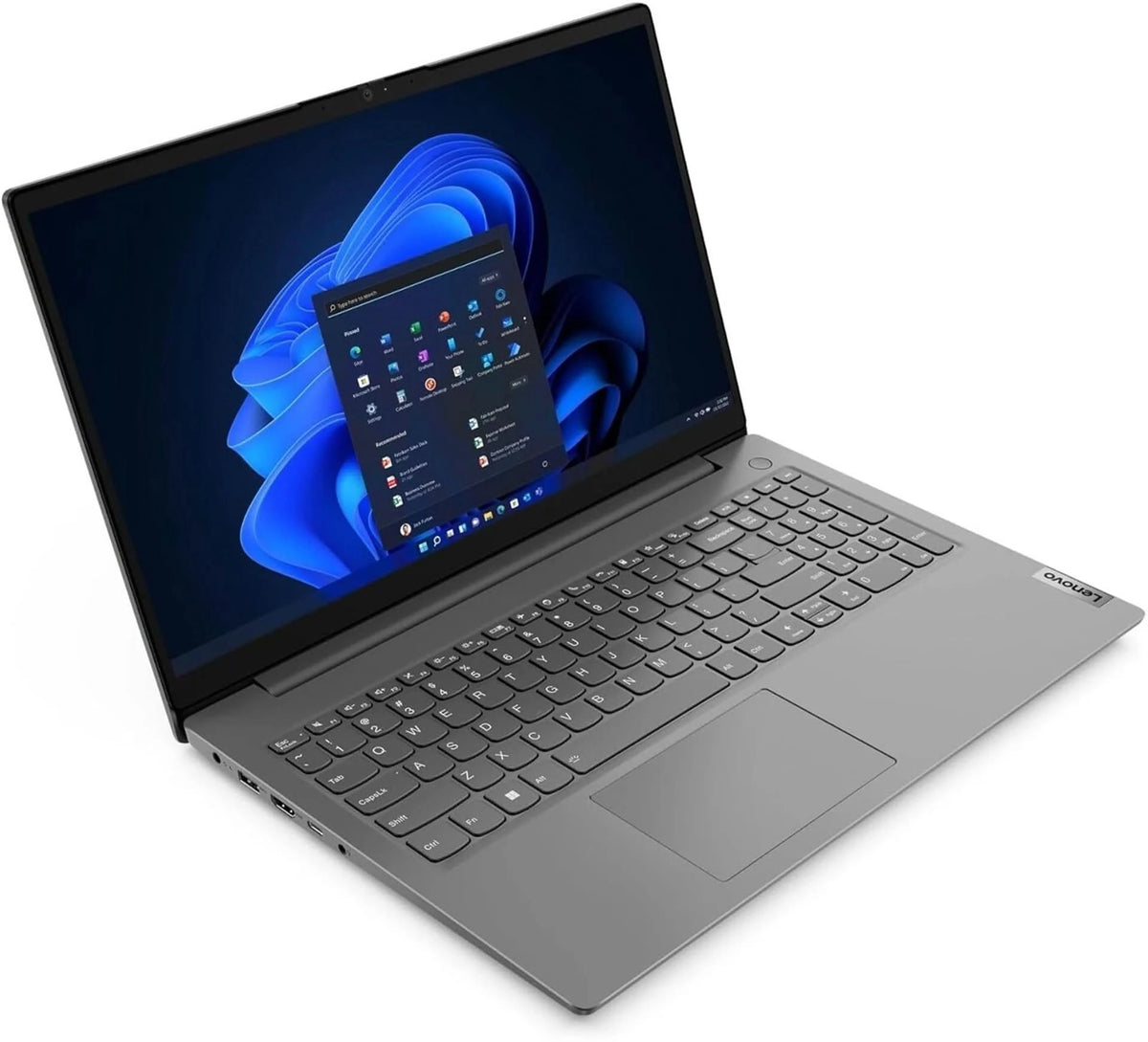 Lenovo V15 AMD Ryzen 7 Octa Core 7th Gen 7730U, 16 GB RAM, 512 GB SSD, 15.6 Inch, Windows 11 Home, MS Office, Grey, 1.65 Kg,Thin and Light Laptop, 83CRA01SIN