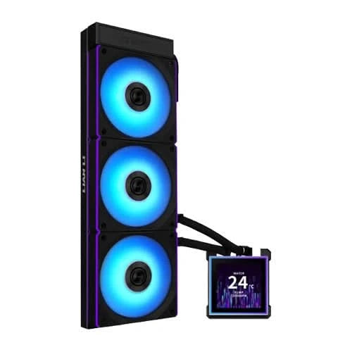 Lian Li HydroShift II LCD-S 360CL Black, 360mm AIO Liquid CPU Cooler