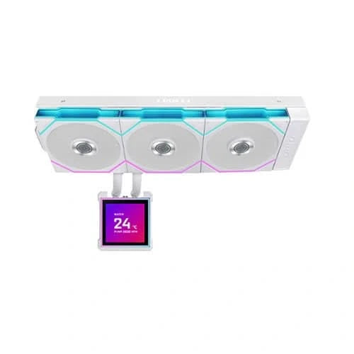 Lian Li HydroShift II LCD-S 360TL White, 360mm AIO Liquid CPU Cooler