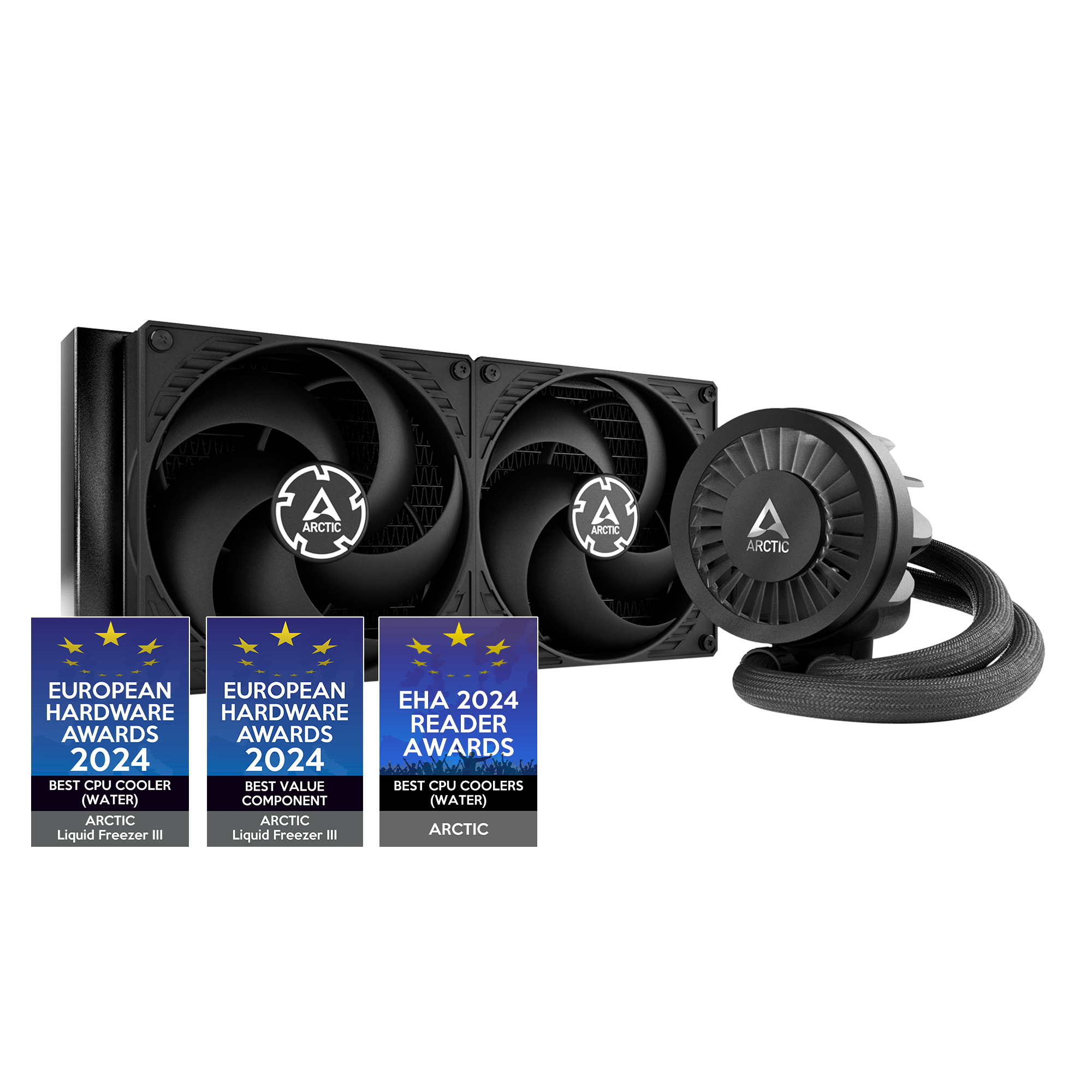 ARCTIC LIQUID FREEZER III-280 (BLACK)– Vishal Peripherals