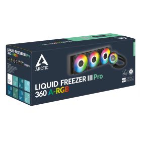 ARCTIC LIQUID FREEZER III PRO 360 A-RGB - AIO CPU COOLER BLACK